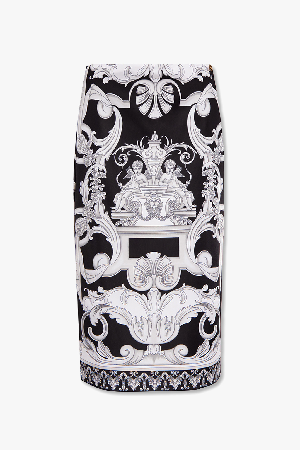 Black Patterned skirt Versace - SchaferandweinerShops Japan